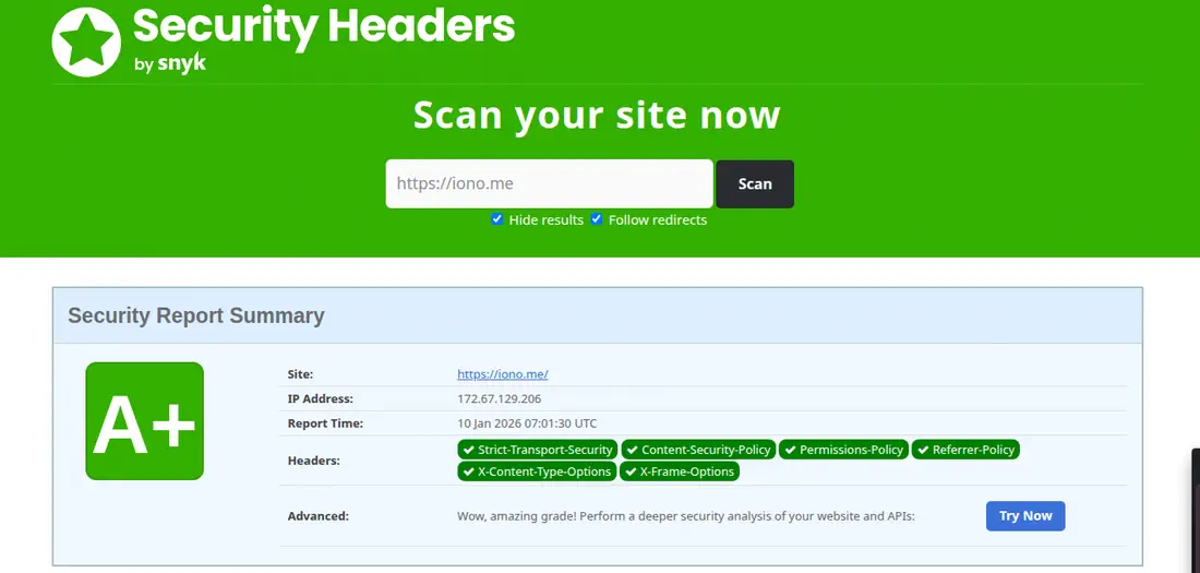 Adding Security Header on Netlify